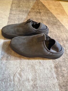 ECCO Street Tray slip on shoes in grey suede size 38 women’s